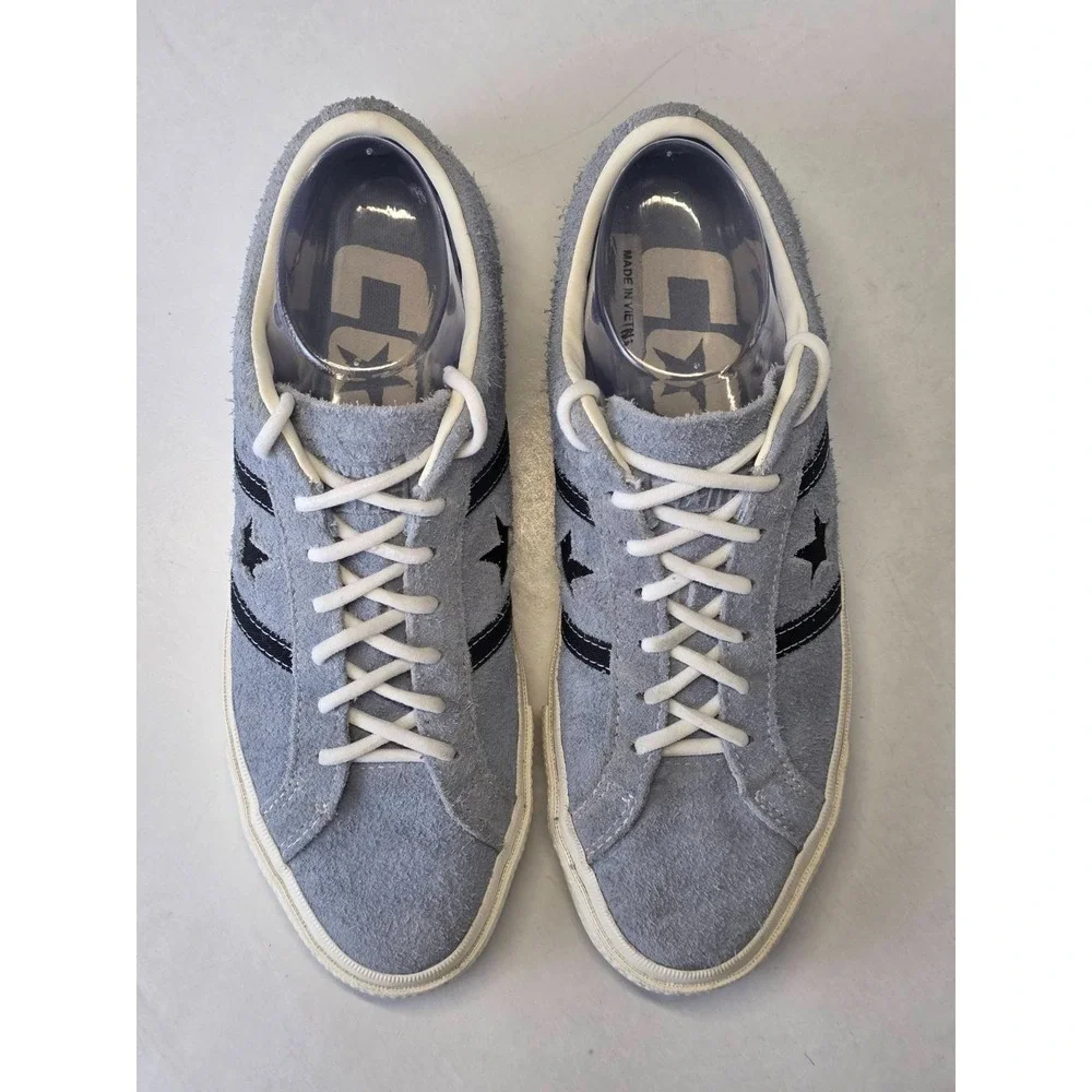 Converse Cons One Star‎ Men's Sneakers Size 8.5 Women's Size 10 Blue Suede Shoes - Picture 6 of 16